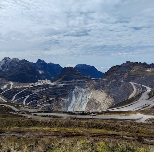 Mine de cuivre et or de Grasberg en Papouasie